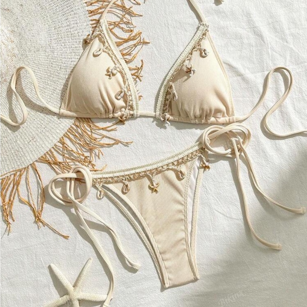 SHEIN Shell Bikini Set